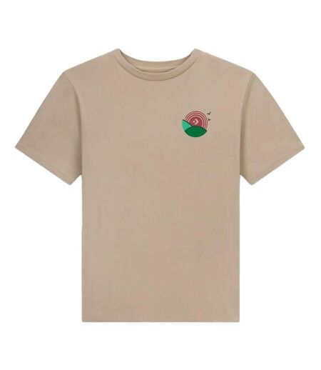 T-Shirt beige homme converse outdoor leaf