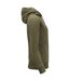 Womens/ladies Westwood Full Zip Hoodie Moss Green James Harvest-4