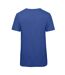 T-shirt Triblend À Manches Courtes Bleu Royal Chiné B&C Mens Favourite-2