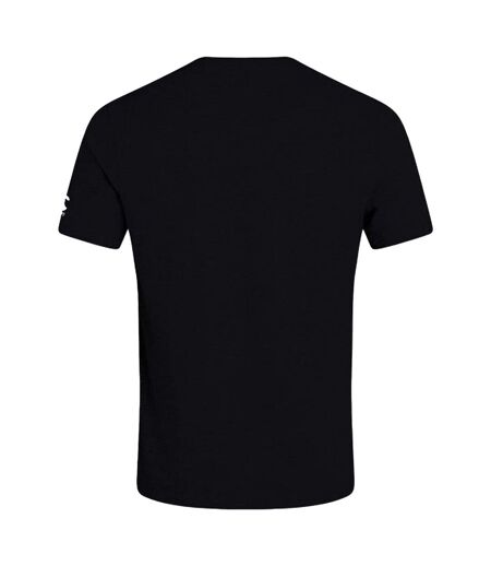 Unisex adult club plain t-shirt black Canterbury