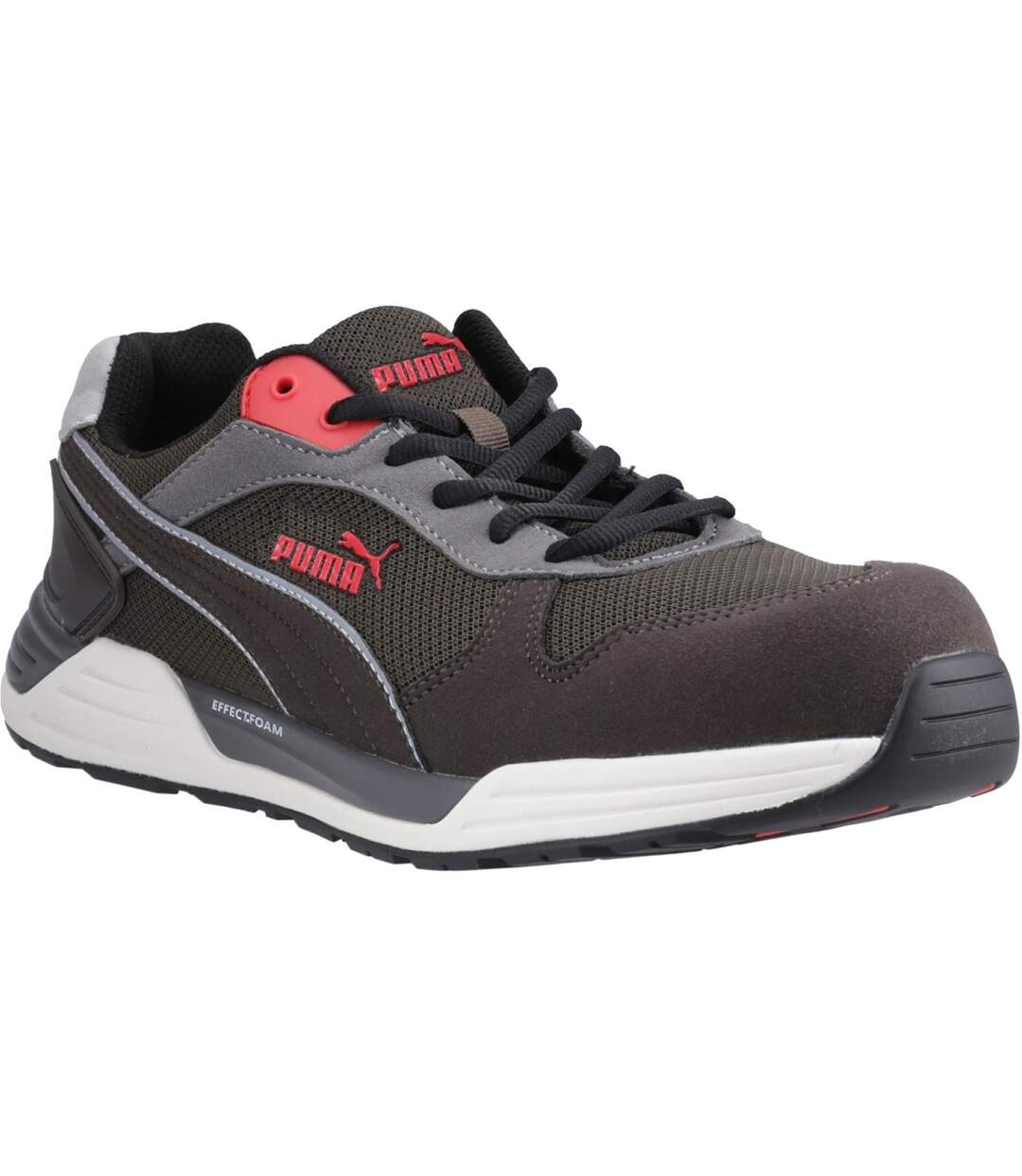 Baskets de sécurité frontside ivy homme blanc cassé / blanc / rouge Puma Safety-1