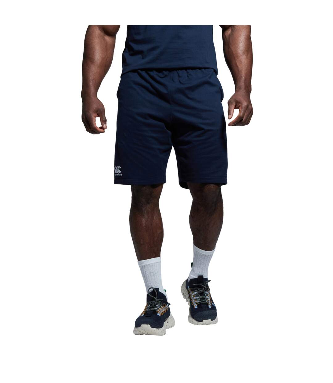 Mens Cotton Shorts Navy Canterbury-1
