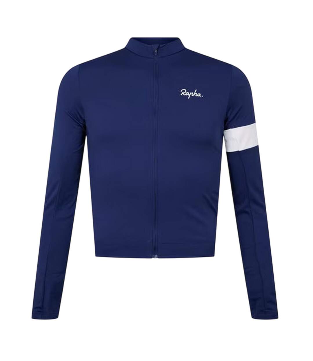 Mens Core Full Zip Cycling Jersey Navy Rapha-1