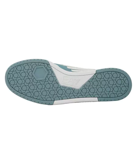 Baskets Motif Logo Adulte Bleu Clair Emporio Armani EA7