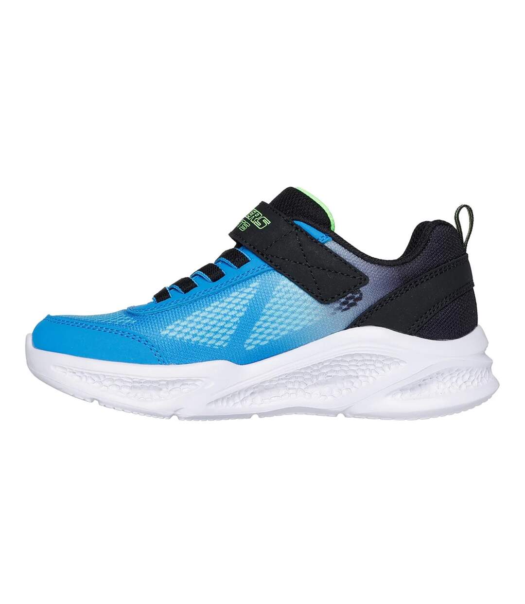 Baskets meteor lights krendox garçon noir / bleu Skechers-2