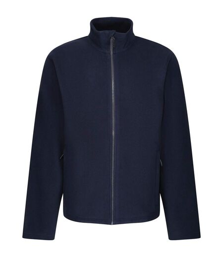 Mens Microfleece Recycled Jacket Navy Regatta