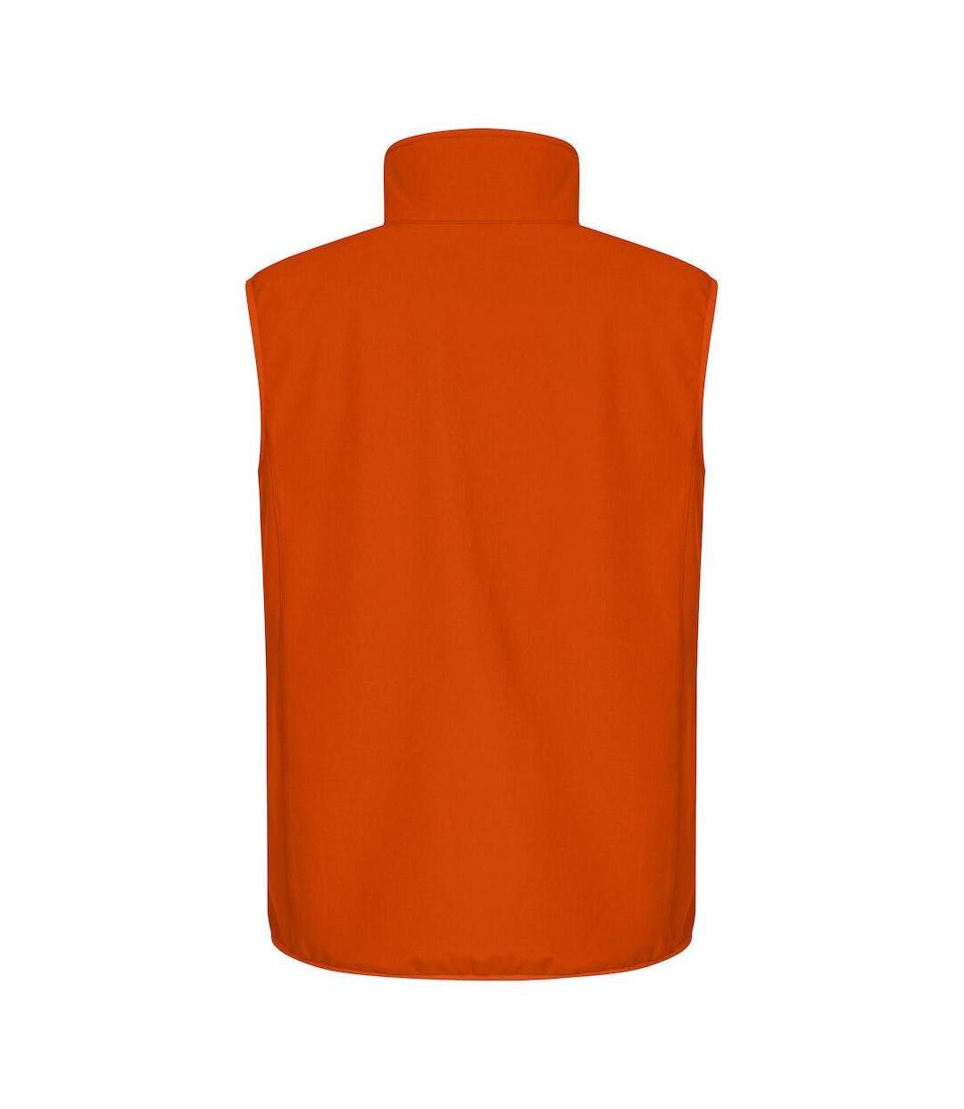Mens Classic Soft Shell Jacket Blood Orange Clique-2