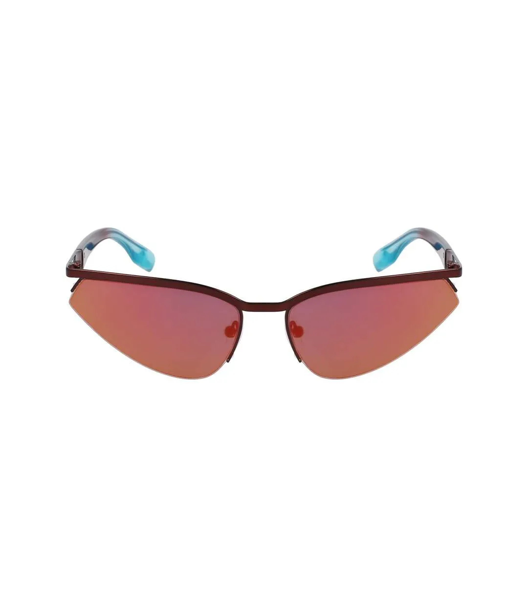 Lunettes De Soleil Motif/style Miroir Adulte Taille Unique Bordeaux Karl Lagerfeld-1