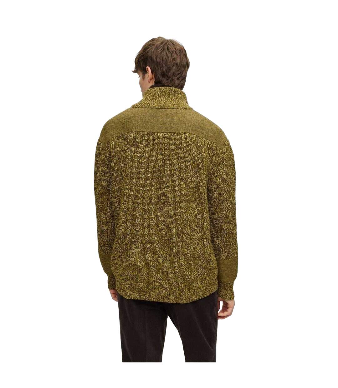 Sweat Homme Vert Boss-3