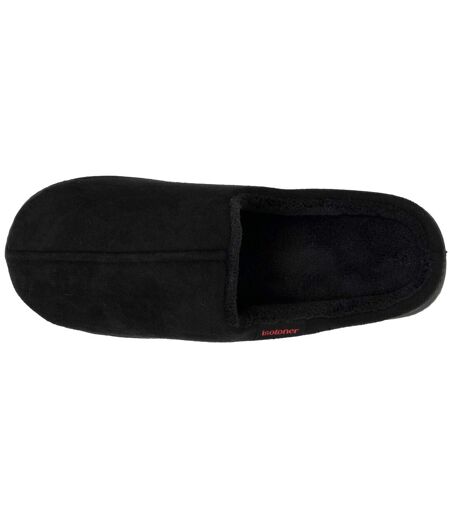 Isotoner Chaussons Mules homme suédine, confortables