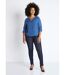 Tunique ample mi-longue manches 3/4-3