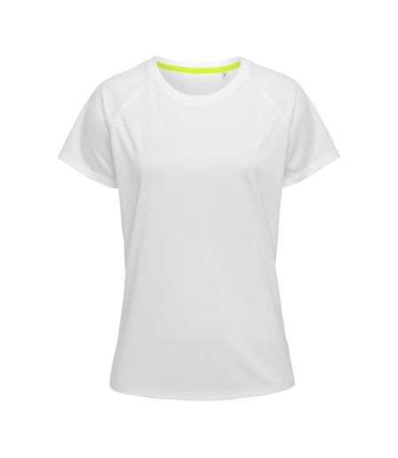 T-shirt raglan hommes blanc Stedman