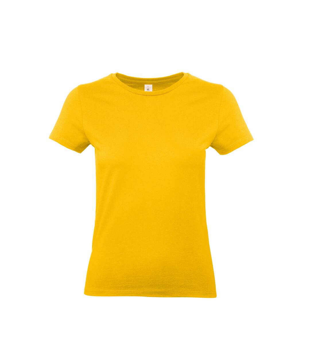 T-shirt e190 femme jaune or B&C-1