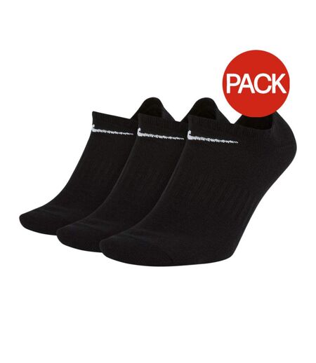 Lot De 3  Socquettes Discrètes Everyday Adulte Noir Nike