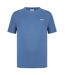 T-shirt Motif/style Logo 3d Homme Bleu Ciel Chiné Slazenger-1