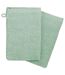 Lot de 2 Gants de Toilette Confort 15x21cm Vert Céladon-1