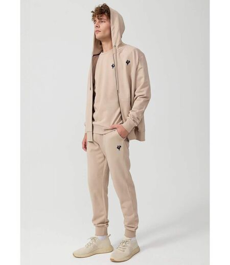 Sweat shirt zippé à capuche, kangourou