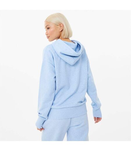 Womens/ladies Classic Logo Hoodie Blue USA Pro
