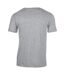 T-shirt À Manches Courtes Et Col En V Homme Gris Sport Gildan-3