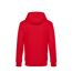 Mens King Hooded Sweater Rouge B&C-2