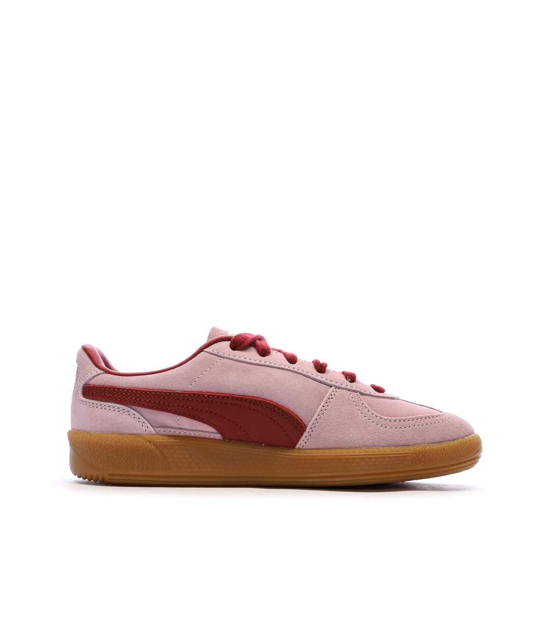 Baskets rose/fushia femme puma palermo-2