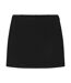Womens/ladies Essential Plain Skort Obsidian Black Skims-2