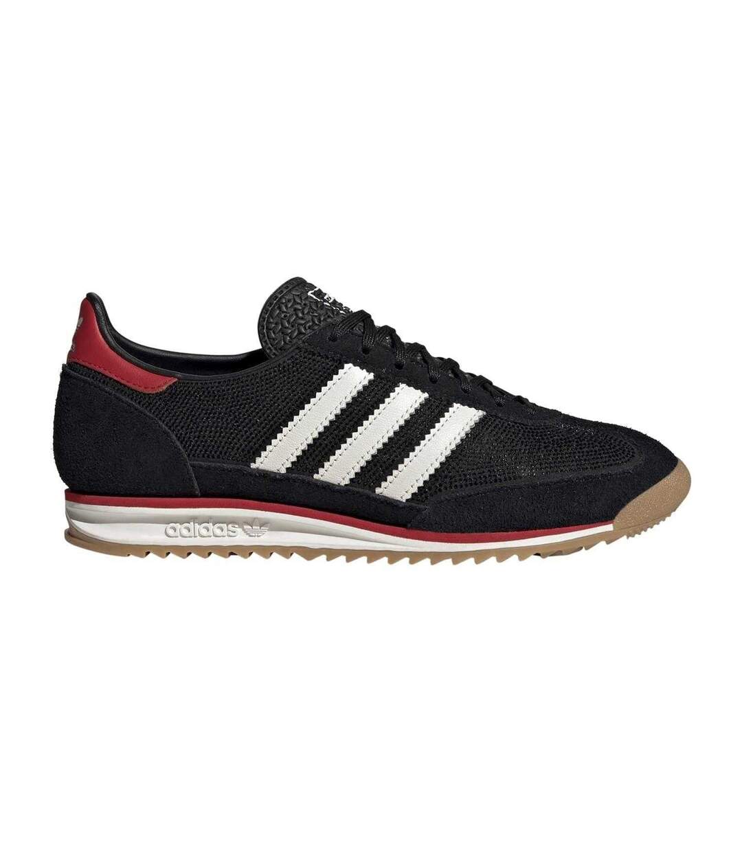Baskets Sl72 Femme Noir Blanc Cassé Adidas-1