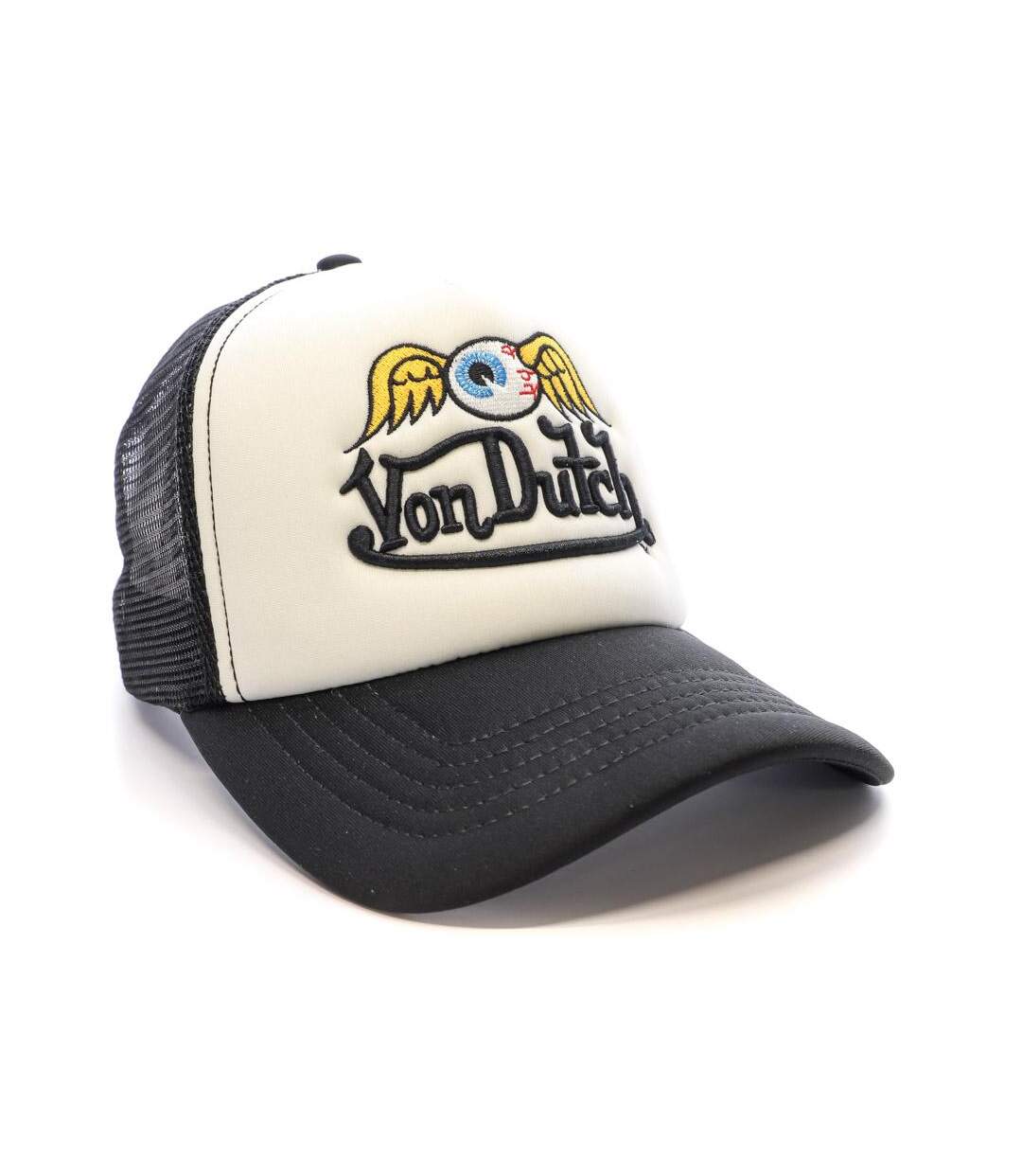 Casquette Blanche/Noire Homme Von Dutch 864389 - Taille unique-2