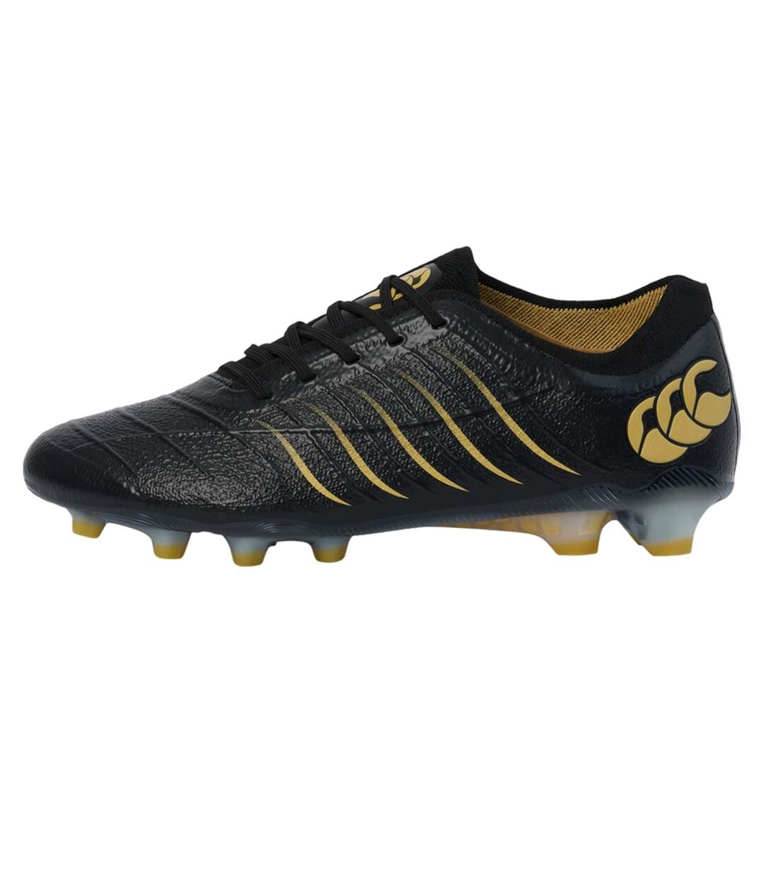 Unisex Adult Phoenix 2.0 Team Firm Ground Rugby Boots Black Canterbury-3