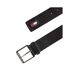 Ceinture Noir Homme Tommy Hilfiger Flag Leather - T 85