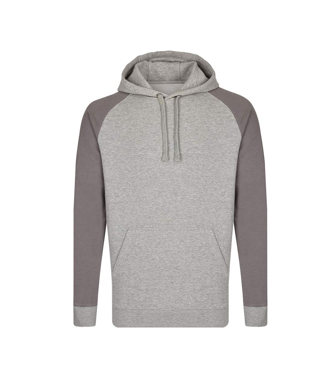 Sweat À Capuche My Mate Homme Gris Chiné Gris Uni Miners Mate-1