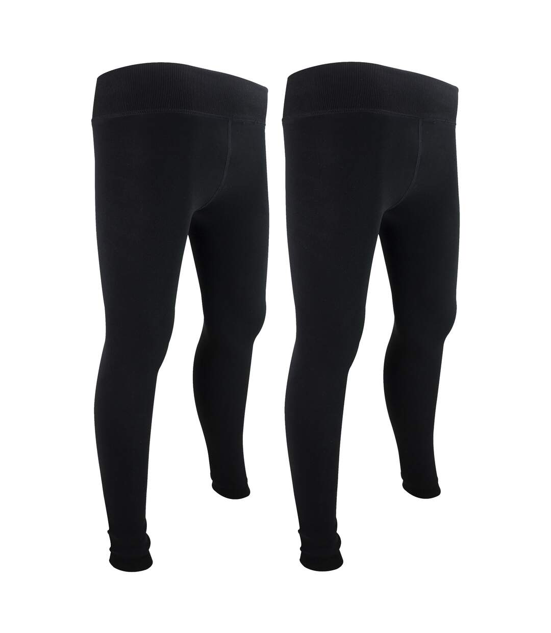 2 Pack Ladies Thermal Bottoms Leggings for Winter-1