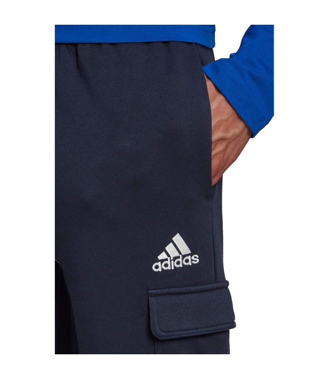 Pantalon De Jogging Essentials Homme Bleu Marine Adidas-4