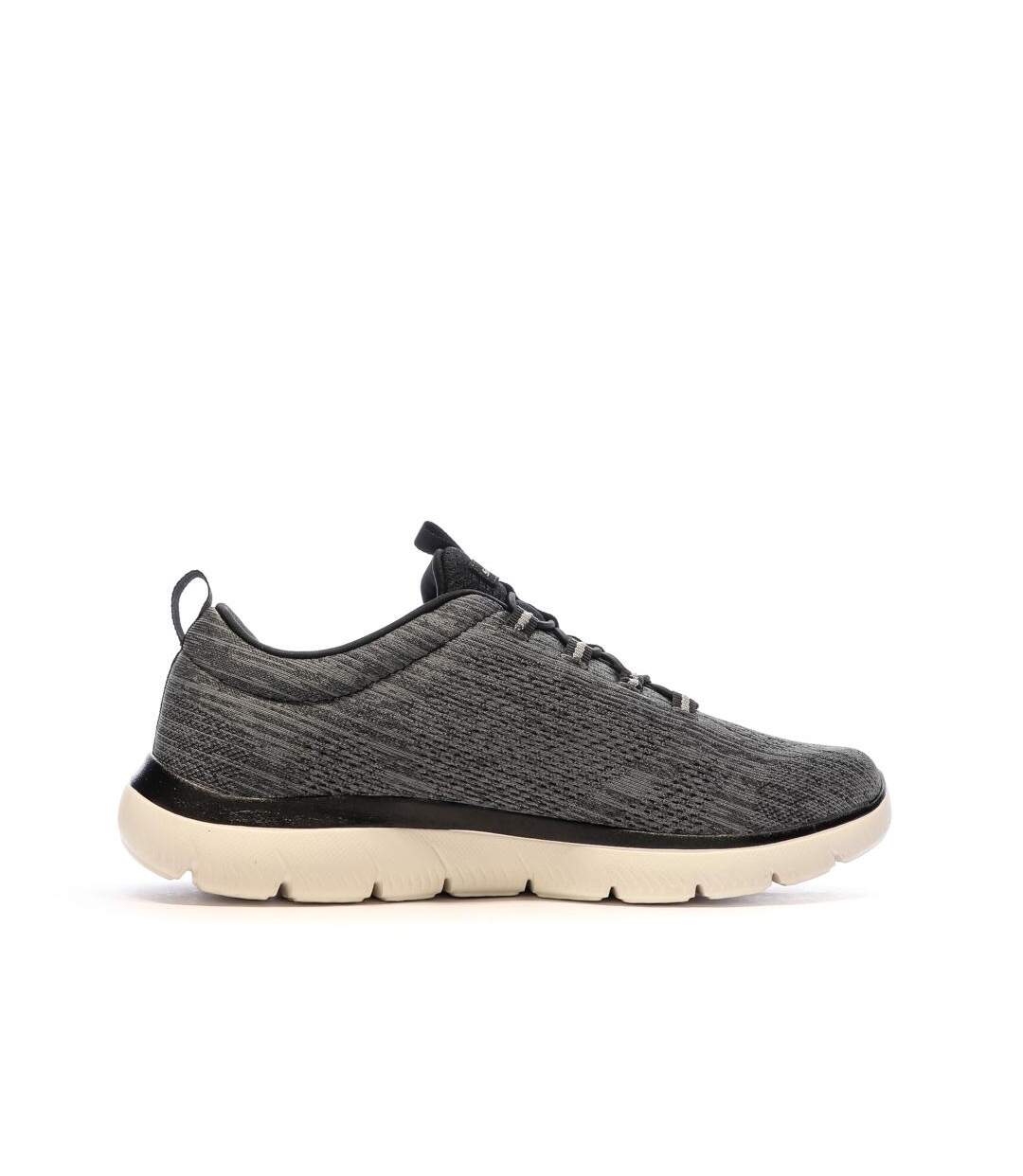 Baskets grises homme skechers summits-2