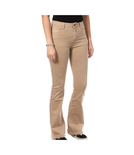 Jean Beige Femme My Tina's Evase - M