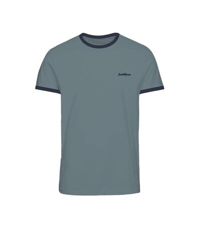 T-shirt bleu/vert homme jack & jones ortango - m