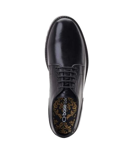 Derbies halsey homme noir Base London