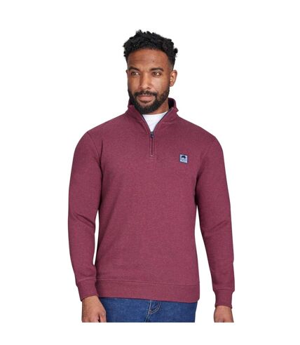 Sweat homme bordeaux Raging Bull