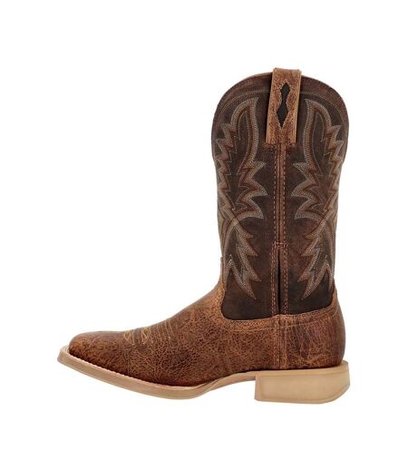 Bottes De Cowboy Rebel Pro Lite Homme Brun Rustique / Marron Jaune Durango