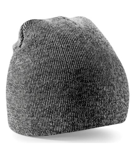Beechfield Plain Basic Knitted Winter Beanie Hat (Antique Gray)