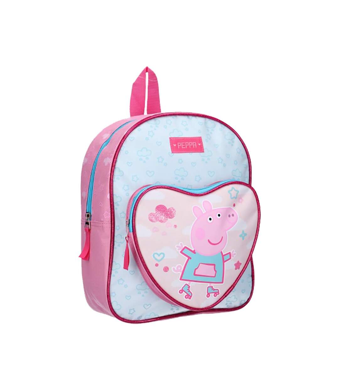 Sac à Dos (Bagages, Sacs, cartables, Trousses,Parapluie.) PEPPA PIG Fantaisie Sac à Dos 007-0722 31x25x9cm-1