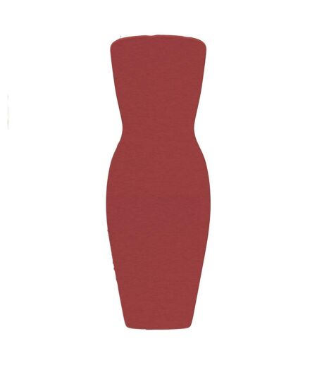 Robe Moulante Femme Rouge Pastel Honeyz