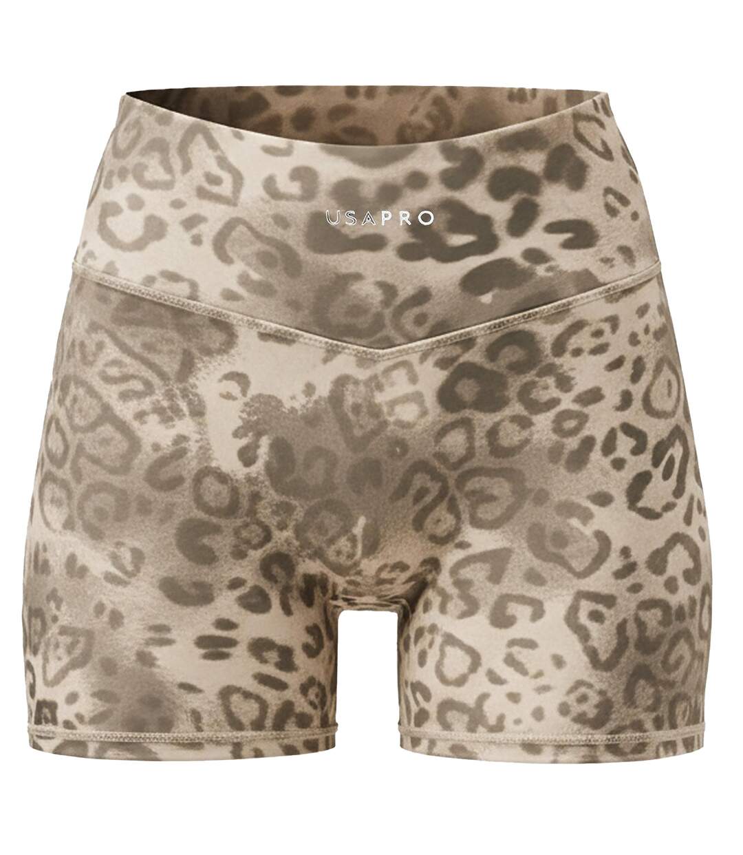 Cuissard De Cyclisme Motif/style Léopard Femme Beige Noir USA Pro-2