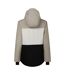 Blouson De Ski Décontracté Et Rembourré À Capuche Motif/style Blocs De Couleurs Femme Blanc Cassé Noir Dare 2B-3