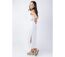 Robe longue sans manches CHARLINE unie blanc Coton Du Monde-3