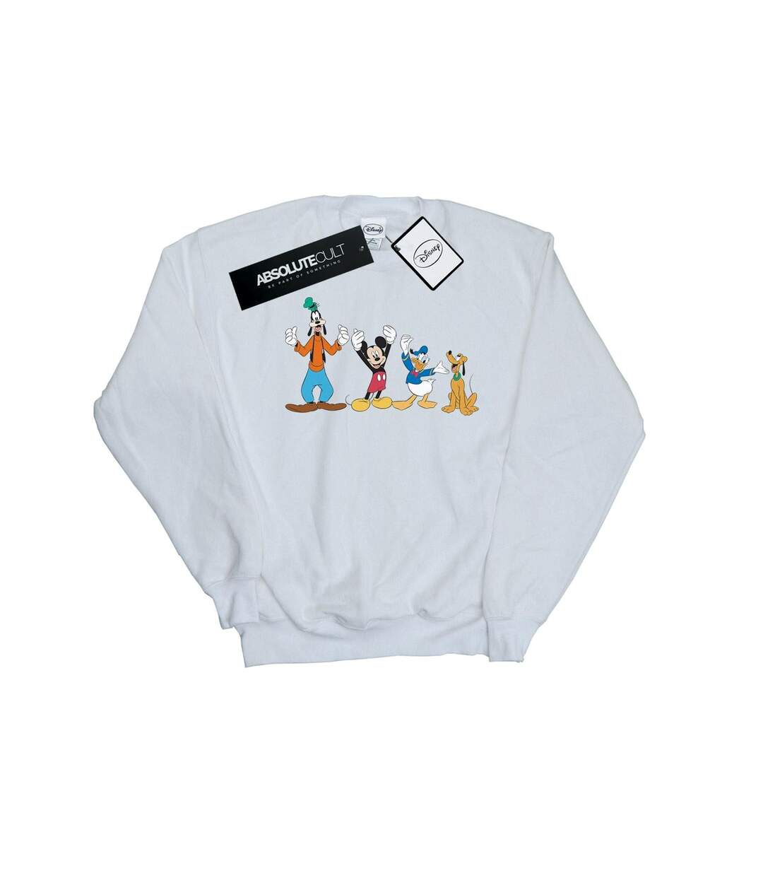 Disney Sweatshirt Femme/Femme Mickey Mouse Friends (Blanc) - UTBI27674-1