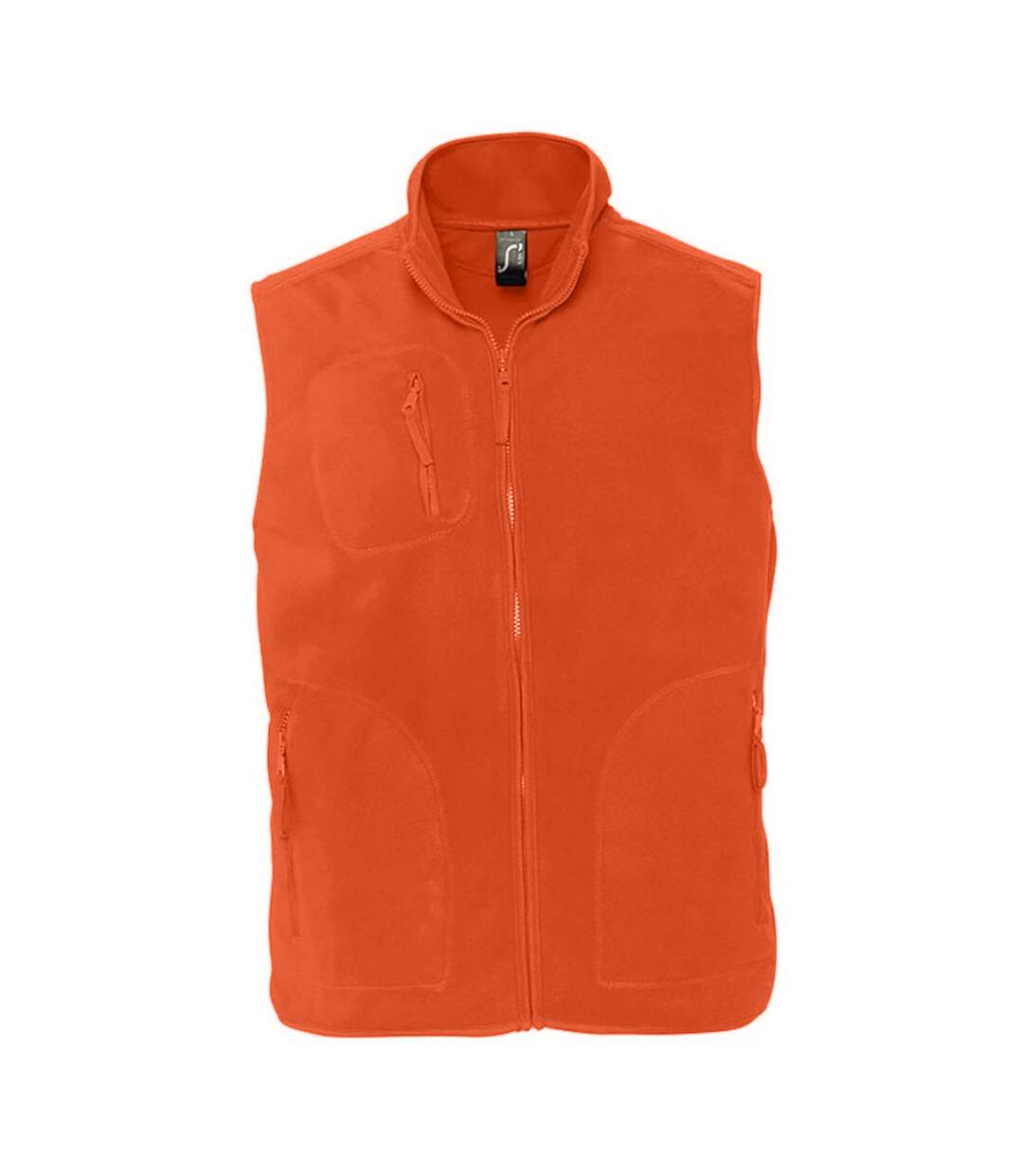 SOLS Norway Unisex Anti-Pill Fleece Bodywarmer / Gilet Vest (Orange)