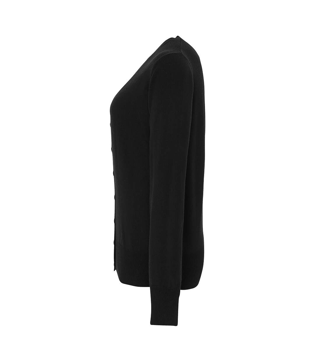 Womens/ladies essential acrylic cardigan black Premier