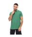 Mens Garment Dyed Regular Polo Shirt Green Tommy Hilfiger-1