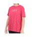 T-Shirt rose/argent femme Supreme Grip Becca - S